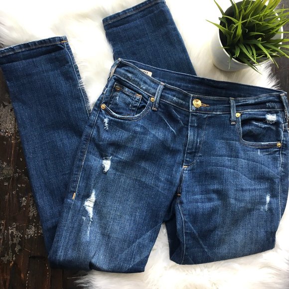 True Religion Denim - TRUE RELIGION Audrey Slim Boyfriend Jeans 26 x 29